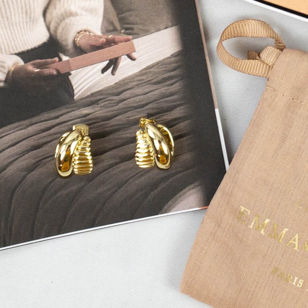 Emma & Chloe Boucles D’Oreilles Eko Earrings